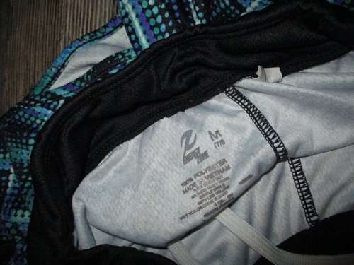 Girls Energy Zone Print Shorts Black Blue Girls size Medium 7/8 Activewear - Picture 3 of 8