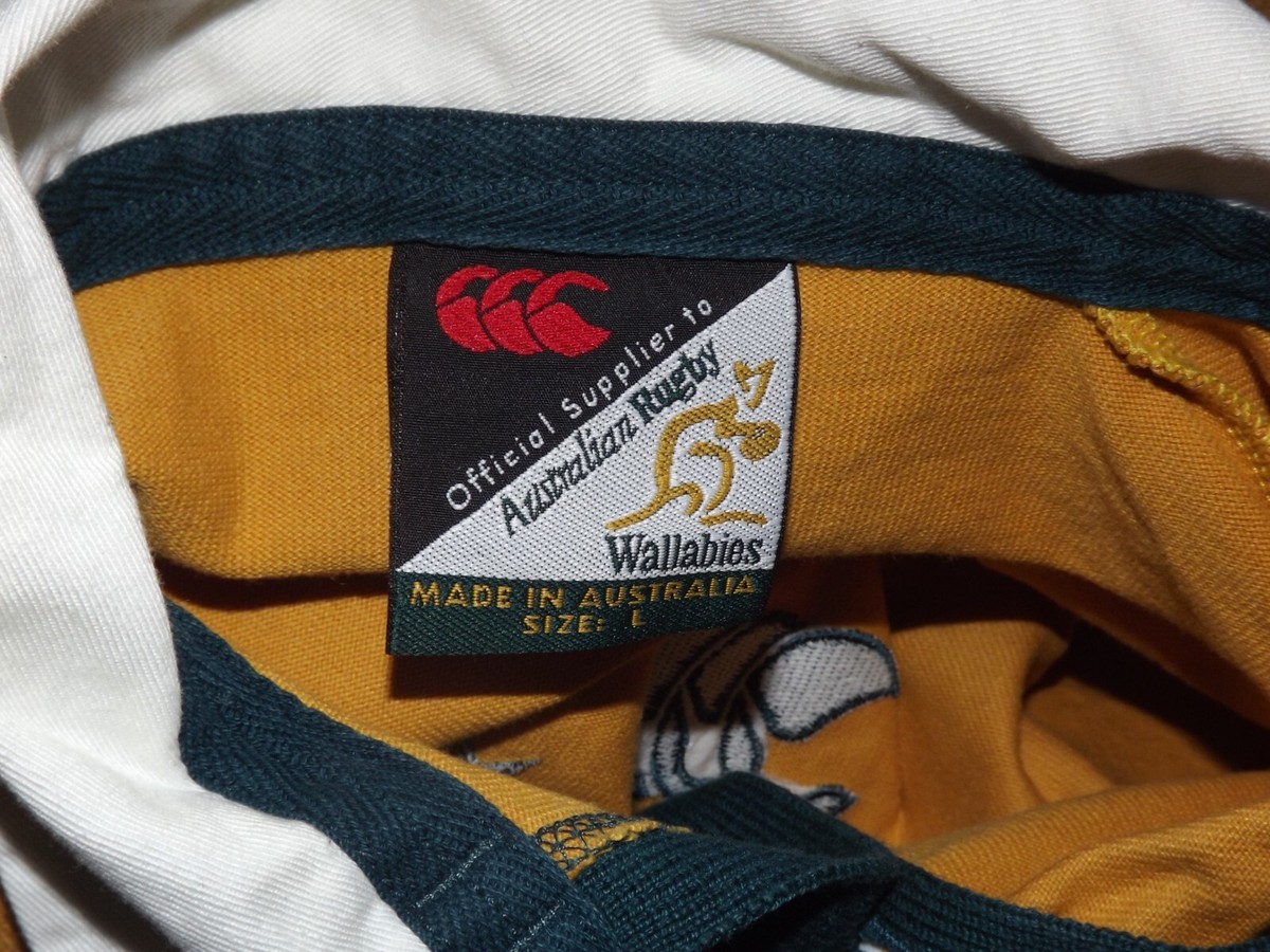 Maillot Vintage Wallabies 2000 - Canterbury, Australie - Rugby Union