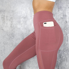 High Waist Pocket Leggings Comfortable Breathable