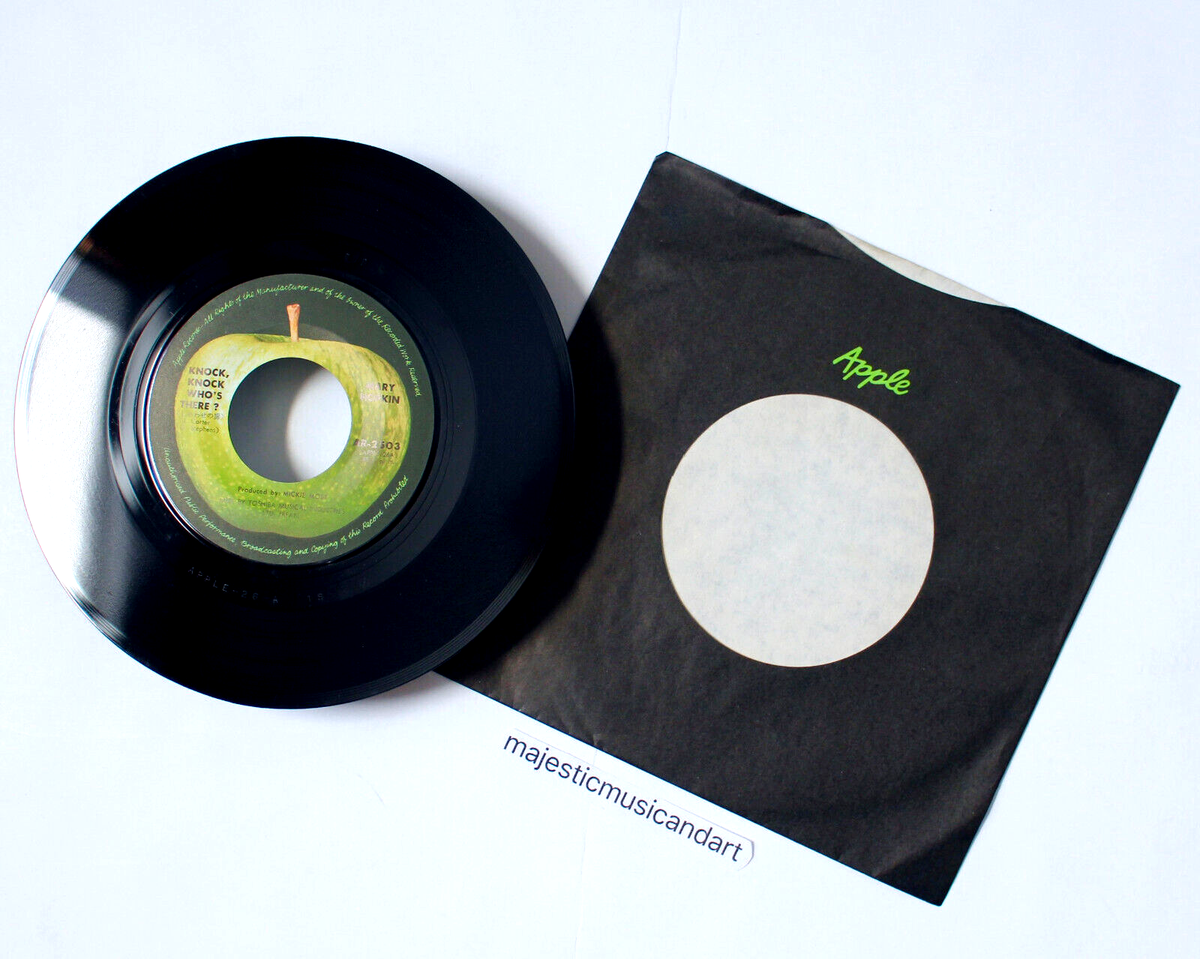 THE BEATLES' APPLE BRITISH FLAG COVER MARY HOPKIN 7