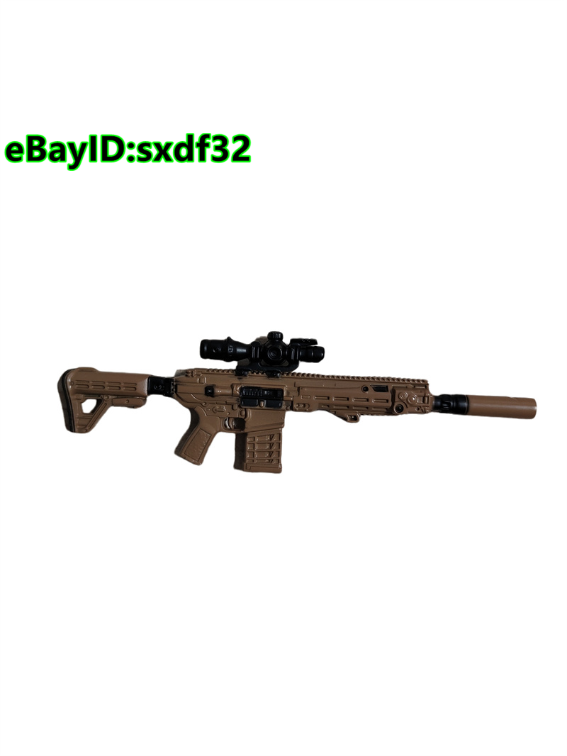 1:12 Weapon Model Toys M7 Sniper Rifle Gun Fit 6