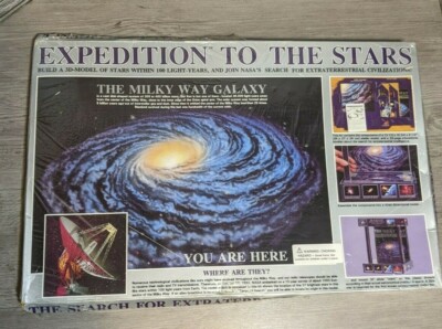 Expedition To The Stars 3D Model Map Search For Extraterrestrial Intelligence 