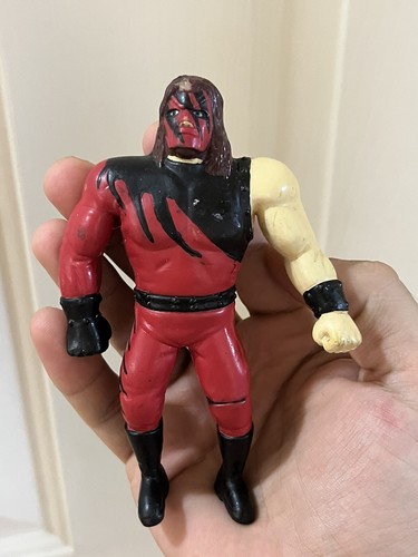 WWF BEND-EMS Kane  5 Wrestling Figure JUST TOYS 19...