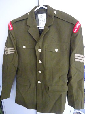 GB-52) England British Royal Coldstream Guards Uniform Jacke  dress No2 Sergeant