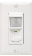 New Sensor Switch WSD SA WH Wall Switch Decorator Sensor Passive Infrared White