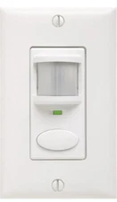 New Sensor Switch WSD SA WH Wall Switch Decorator Sensor Passive Infrared White