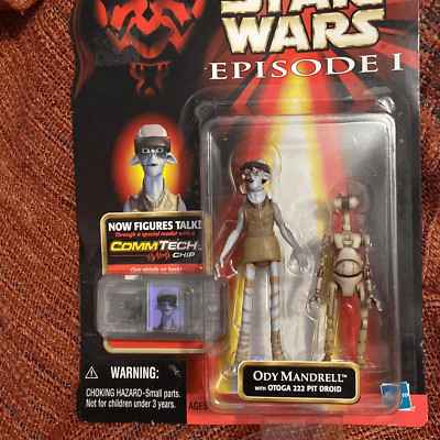 Neu mit Etikett Star Wars Episode I Ody Mandrell