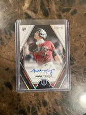 Andy Young 2021 Topps Tribute Autograph  /199  SP Diamondbacks Auto RC