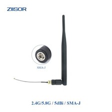 External Wifi Antenna 2.4 GHz 5.8 GHz Dual Band 5GHz for Wireless Router IPEX
