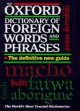 The Oxford Dictionary of Foreign Words and Phrases. 978019863159