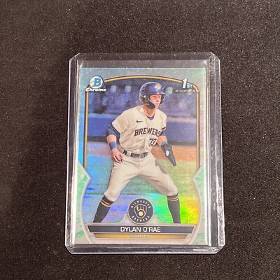2023 Bowman Dylan O’rae 1st Lunar Refractor Milwaukee Brewers #BCP-143 ...