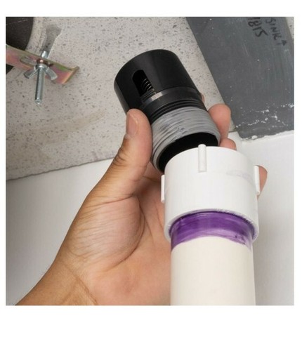 Oatey 39012 Black ABS Automatic Plumbing Air Admittance In Line Vent - 第 2/2 張圖片