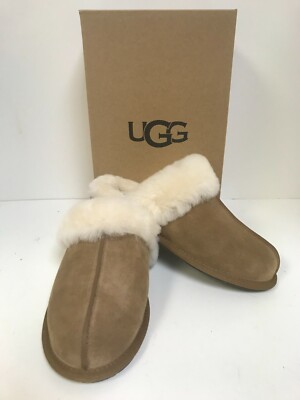 UGG Scuffette II Chestnut Suede Slippers