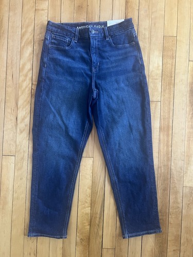 Jeans American Eagle taglia 8 curvy mamma denim scuro elasticizzato nuovo con etichette - Foto 6 di 7