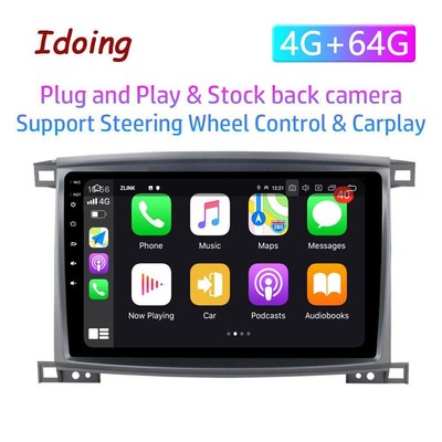 Car Android 10 Stereo Radio Player GPS For Toyota Land Cruiser Prado Lexus LX470