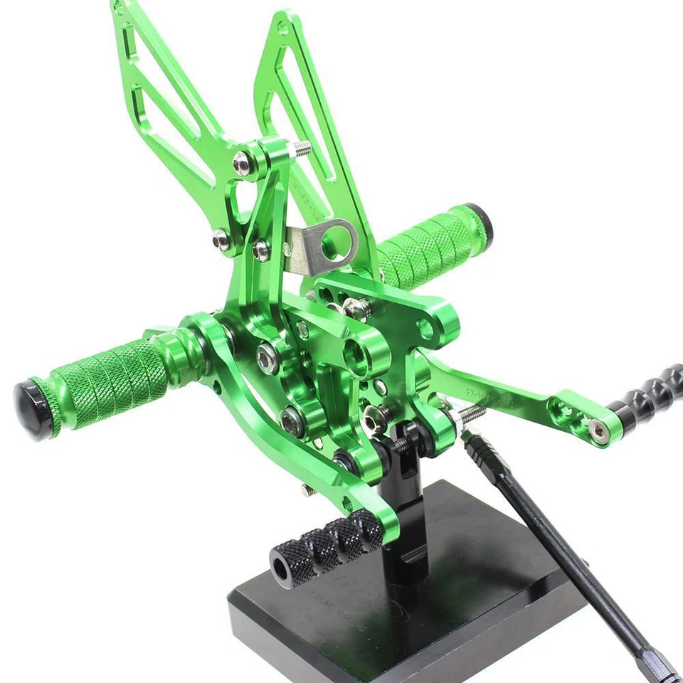 Juego trasero clavijas CNC para Suzuki SV1000/S 1998-2014 2013 2012 GSXR1000 00-04 FXCNC Foto 3 de 4