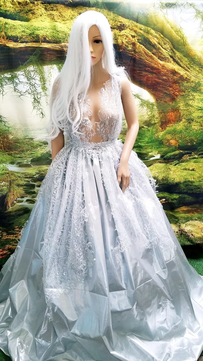 fairytale goddess ball gown wedding dress