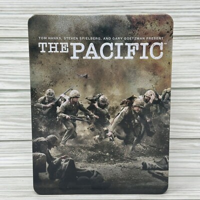 The Pacific DVD Series 6 Disc Steelbook Box HBO Original Hanks Spielberg