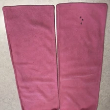 Knitted Polyester Pink Neck Scarf