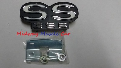 SS 396 grille emblem 67 Chevy Chevelle El Camino Malibu | eBay