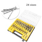 Mini-Spiralbohrer mit Koffer-Set Micro Power Schnellarbeitsstahl 0,4-3,2 mm