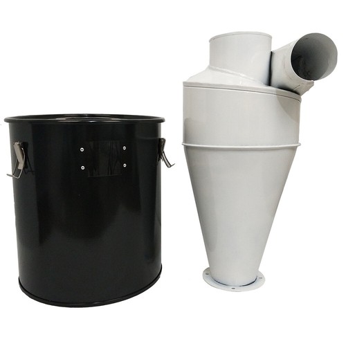 5.9" Outlet Woodworking Cyclone Dust Collector Vacuum Cleaner Dust Separator 50L - Bild 4 von 11