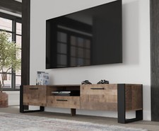 TV-Schrank NUKA 200 cm Grange Eiche stehend