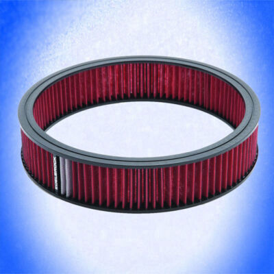 EDELBROCK Luftfilter ROT Filter 14'' x 3'' auswaschbar 356 mm Luftfilterelement