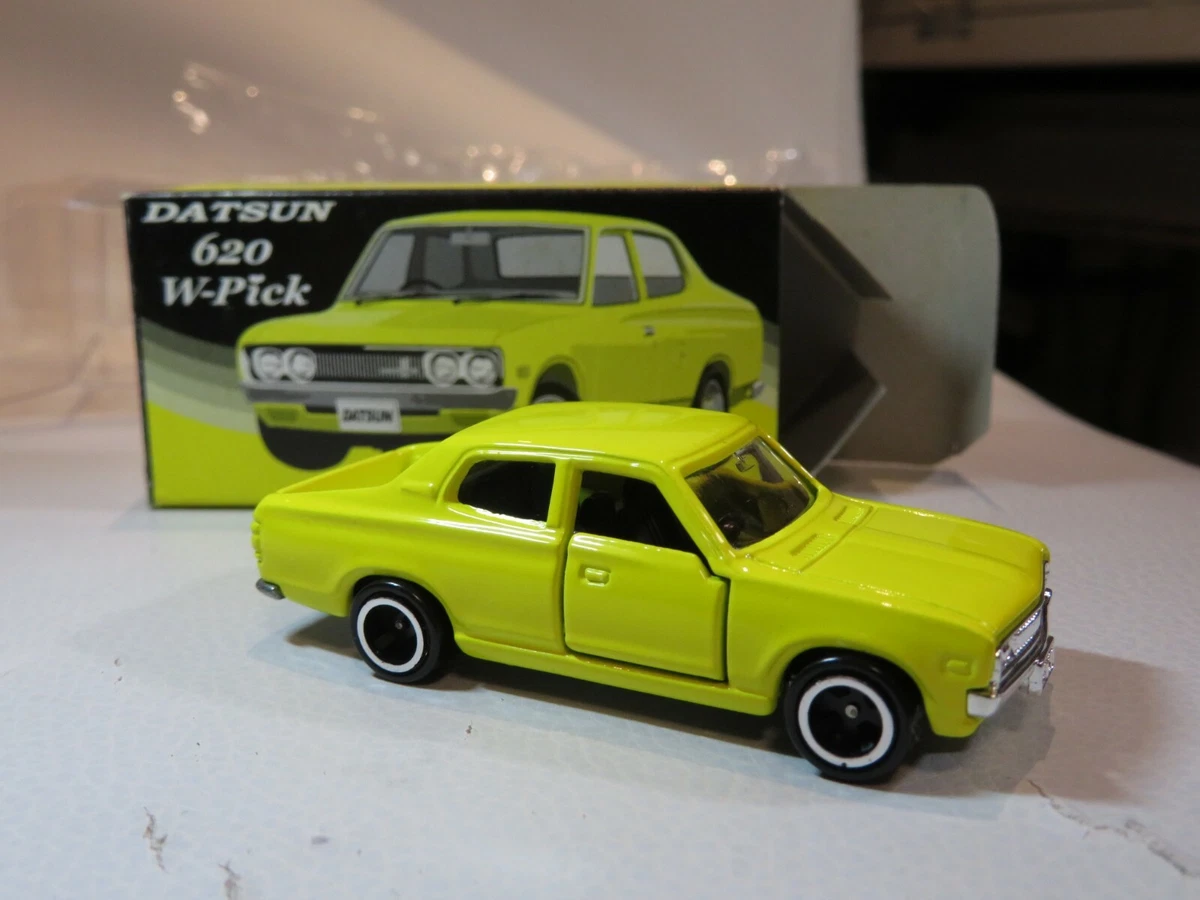1 64 tomica DATSUN PICKUP 620 W pick Racing wheels made in Japan tomy diecast