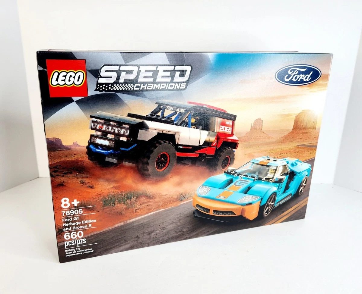  Lego Speed Champions Ford GT Heritage Edition and