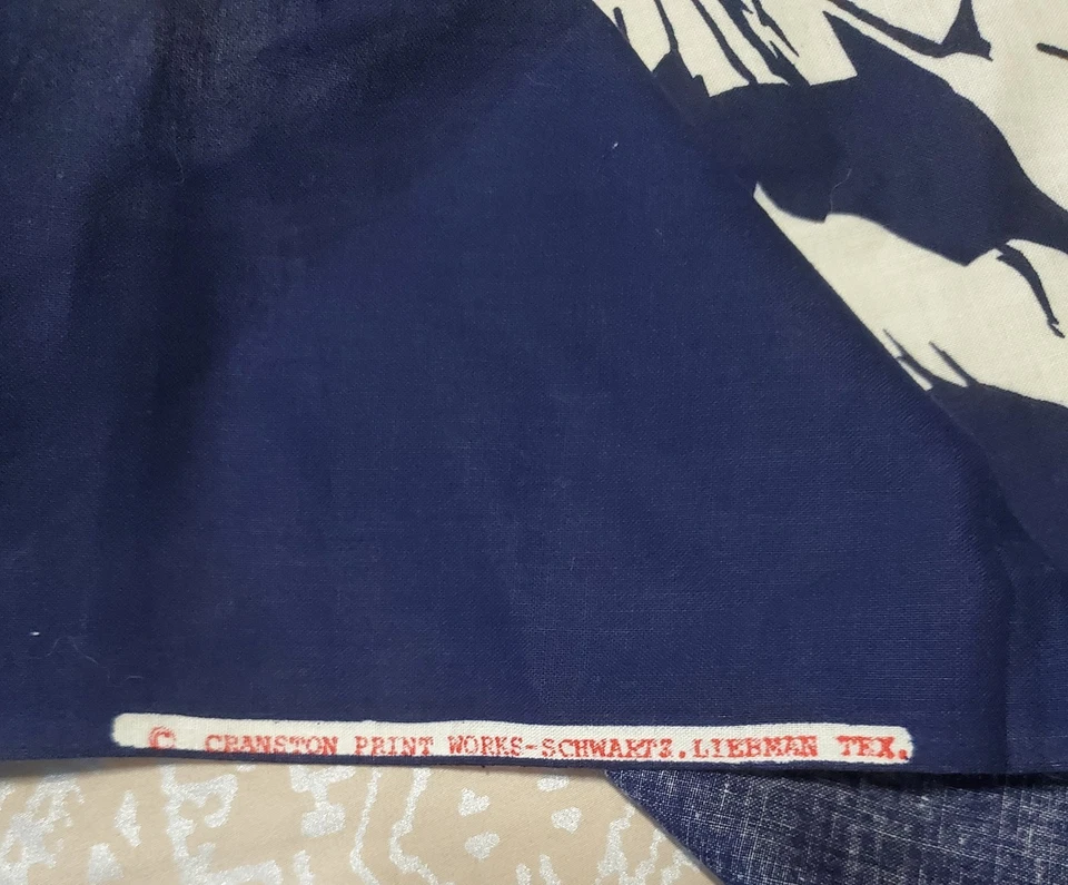 VTG HTF Cranston Schwartz Liebman Jungle Elephant Fabric 48" x 44" Tropical - Image 3 of 4