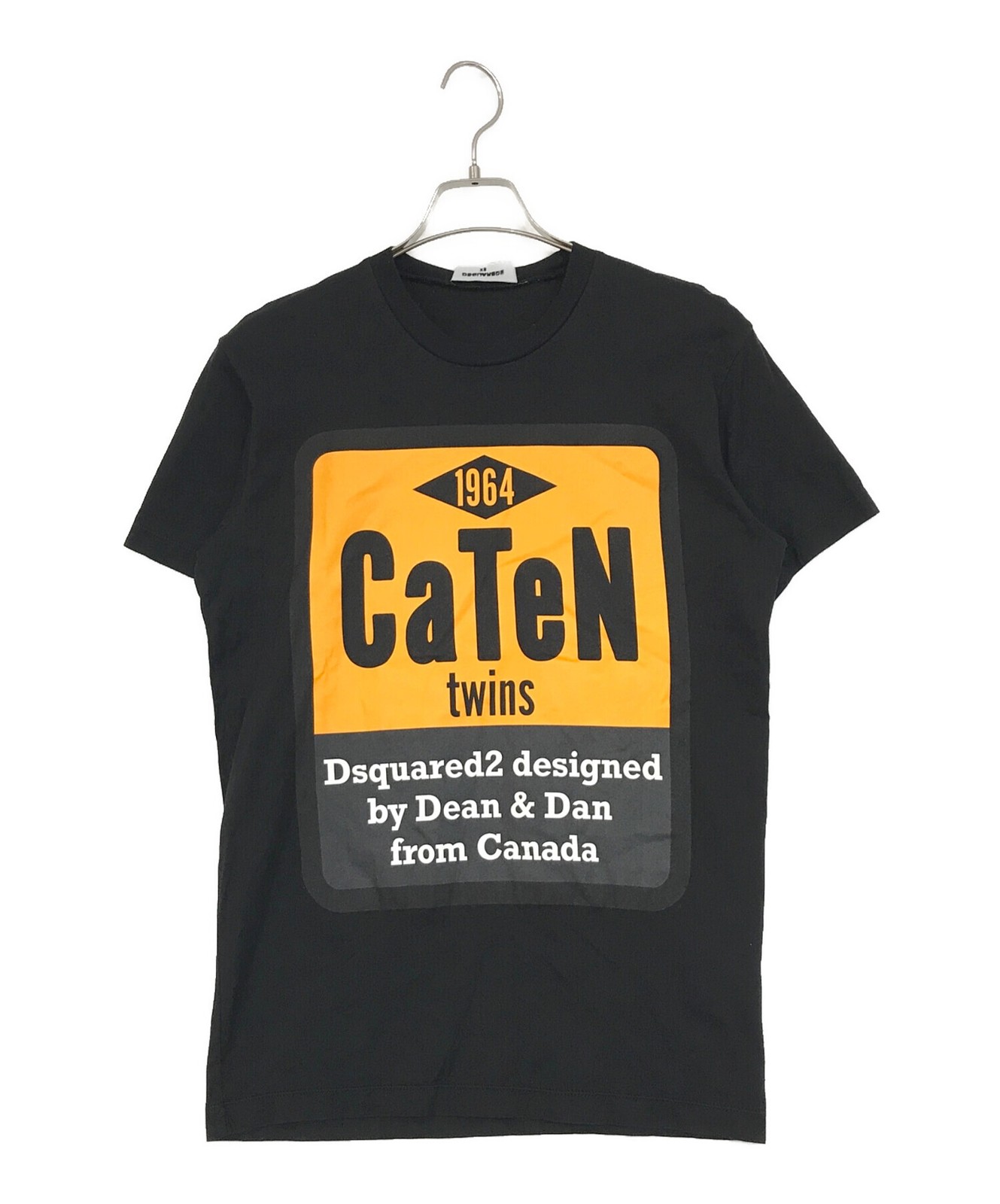 T shirt DSQUARED2 taglia: XS nere uomo S74GD0652