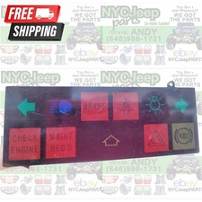 92-95 Jeep Wrangler Yj Speedometer Gauge Indicator Warning Light Image Screen 92-95 Jeep Wrangler Yj Speedometer Gauge Indicator Warning Light Image Screen