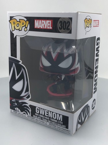 Funko POP! Marvel Spider-Man Gwenom #302 Vinyl Figur BESCHÄDIGTE BOX SIEHE BILDER - Bild 2 von 14
