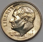 2003-P Roosevelt Dime BU Uncirculated