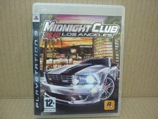 Midnight Club Los Angeles PS3 Game With Manual And Map
