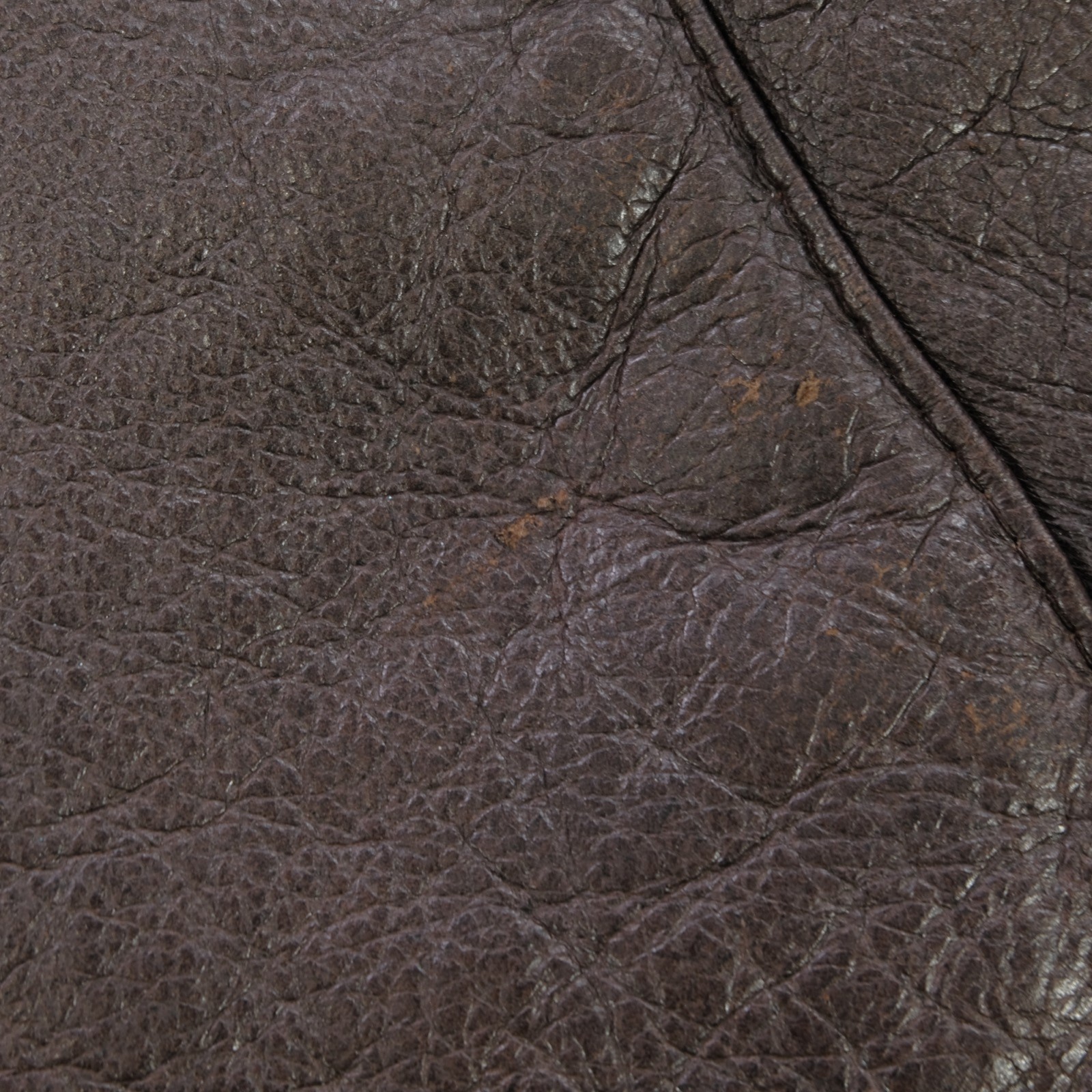 Rare Vintage Shearling Leather Aviator Flight Bomber Jacket 70s 80s Brown SZ XL