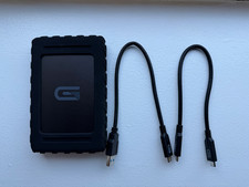 Glyph Blackbox Plus 2TB External Hard Drive HDD USB-C 3.1 SuperSpeed w/ Cables
