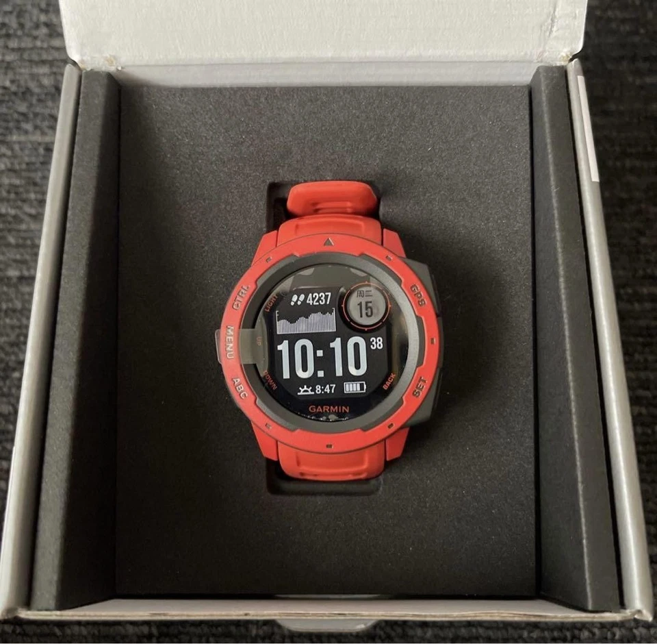 GARMIN Smartwatch Instinct Flame Red - Image 3 of 4