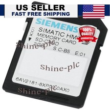 New Siemens 6AV2181-8XP00-0AX0 6AV2 181-8XP00-0AX0 SIMATIC SD memory card 2 GB