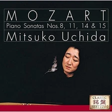 New CD MITSUKO UCHIDA (PIANO) -MOZART: PIANO SONATAS NOS. 8. 11. 14 & 15-  Japan