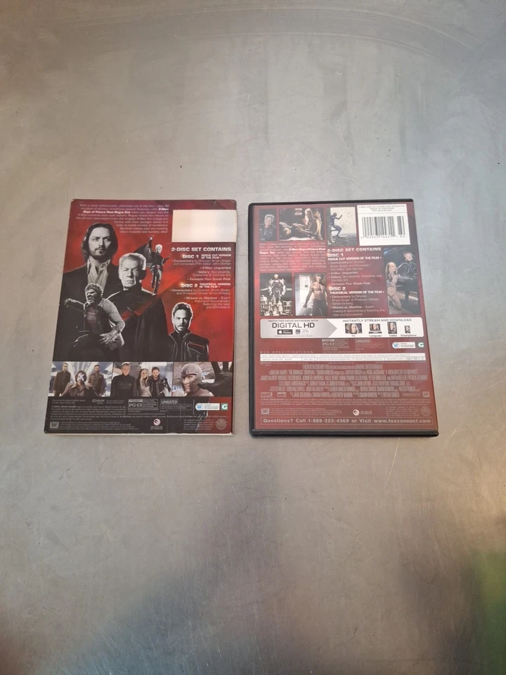 X-Men: Days of Future Past the Rogue Cut (DVD, 2014) W/ Slipcover, Hugh Jackman - Image 4 of 4