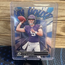 2024 Panini Donruss Optic - My House! J.J. McCarthy #6 (RC)