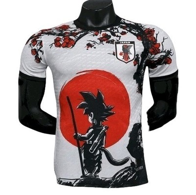 Son Goku Kid Fußballtrikot Team Japan Erwachsene Kinder T-Shirt Dragon Bal