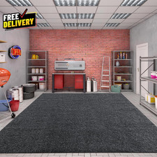 Garage Floor Mat 8.8x22ft Extra Large Absorbent Oil Spill Parking Rug Washable