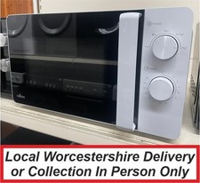 Image of Willow WM20MW White Microwave 700W 20L Manual Mechanical Timer & Controls