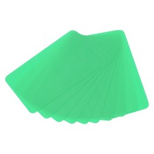 50 Pcs Waterproof Blank Shipping Tags 3" x 1.6" with Hole Light Green