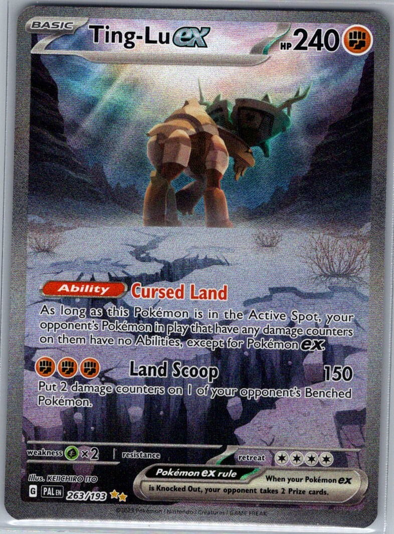 Ting-Lu ex - 263/193 SV02: Paldea Evolved - Pokemon Card - NM