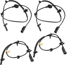 4 Pcs ABS Wheel Speed Sensor Compatible with Chevy Traverse 2009 to 2017,... 