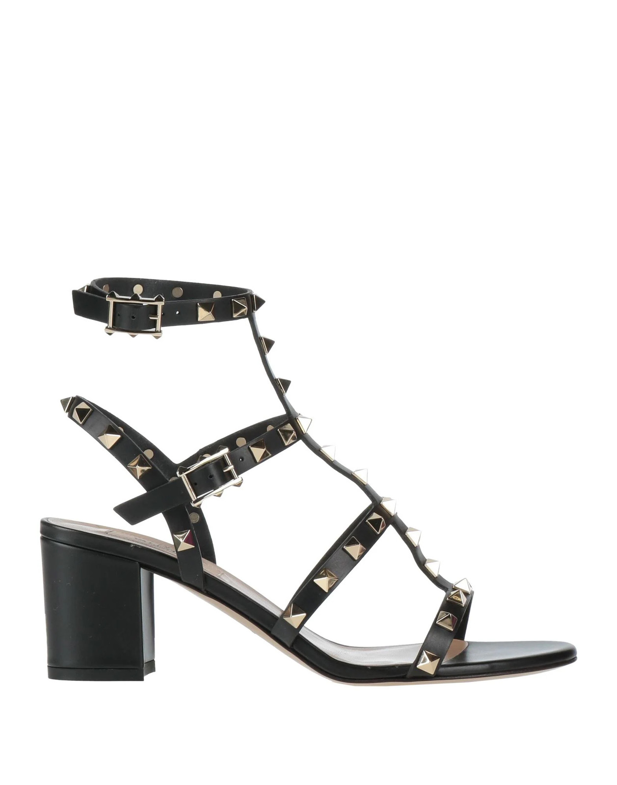 Valentino Garavani - Women - Leather Sandals - Black 176590₽